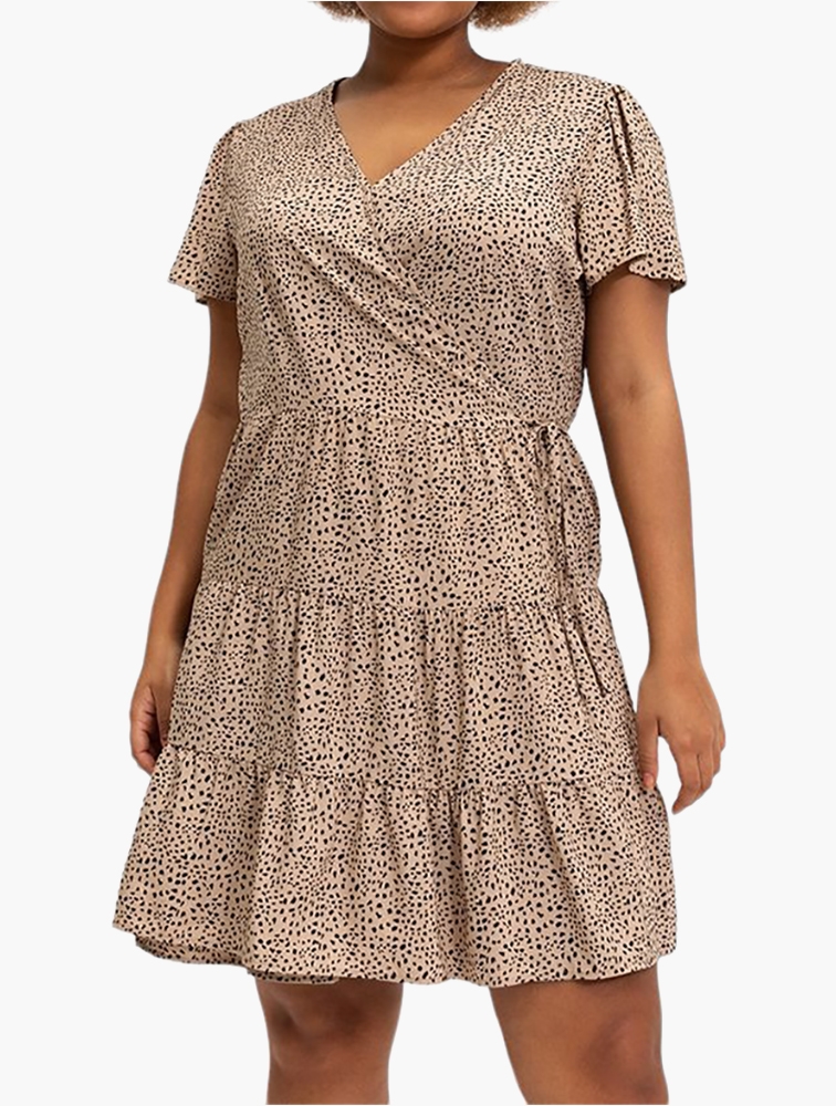 Wrap top dress woolworths